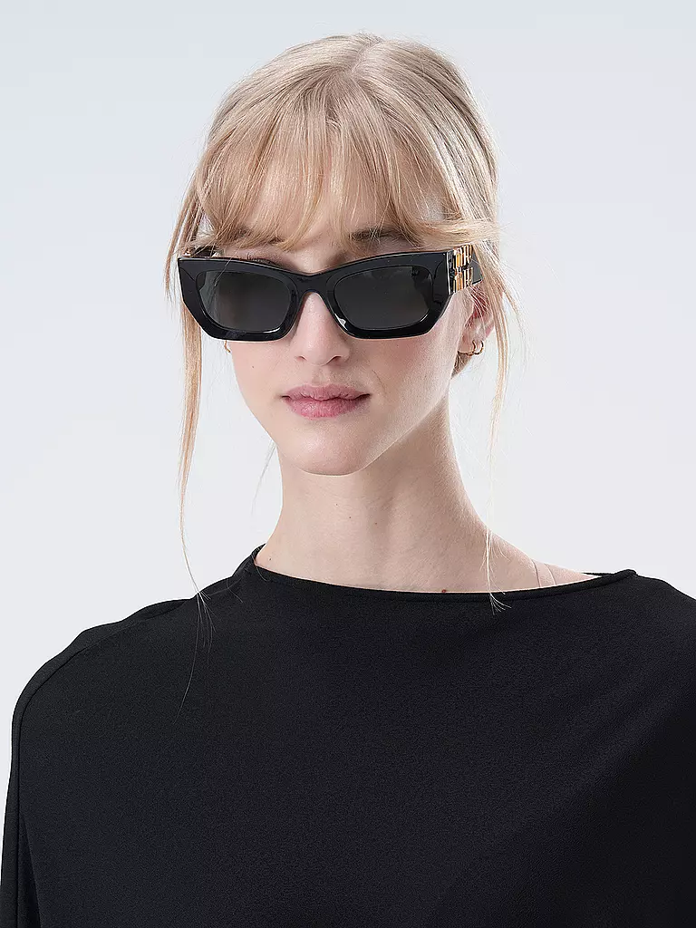 MIU MIU | Sonnenbrille 0MU09WS/53 | schwarz