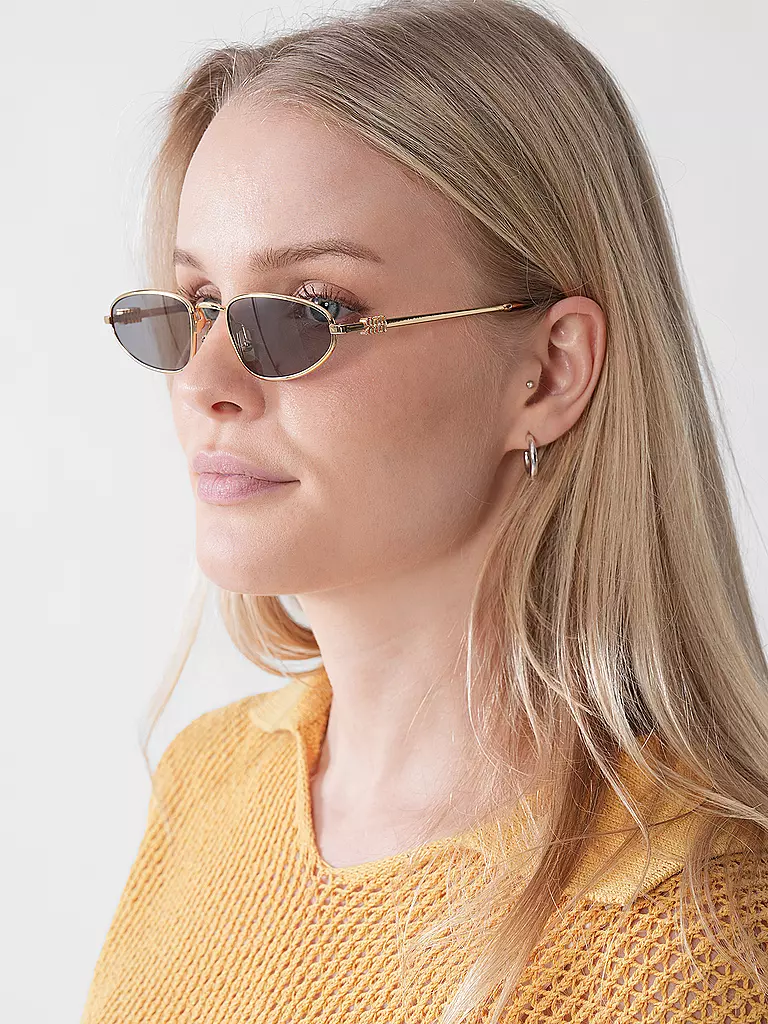 MIU MIU | Sonnenbrille | gold