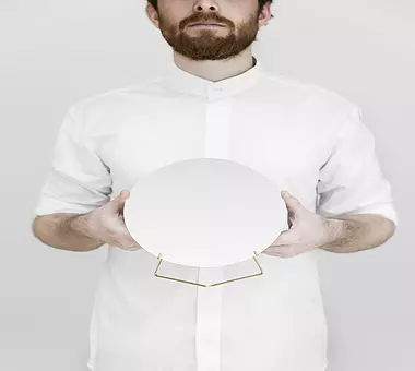 MOEBE APS Spiegel 20cm brass