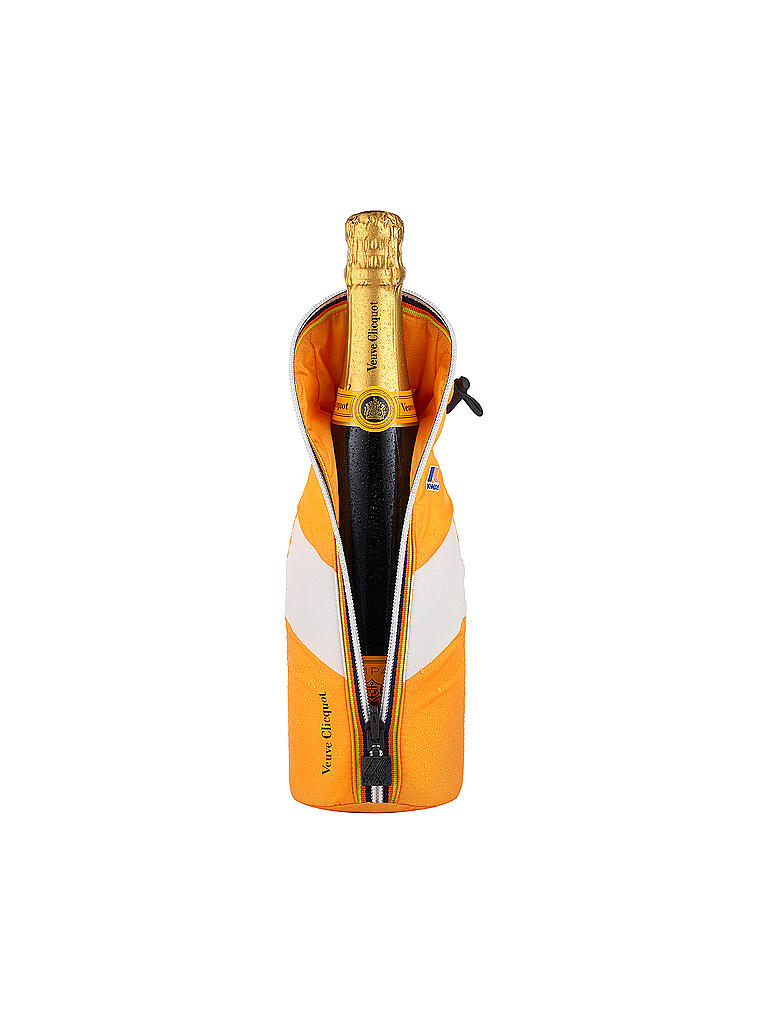 MOET | Veuve Clicquot Brut Yellow Label x K-way Ice Jacket Limited Edition 0,75l | silber