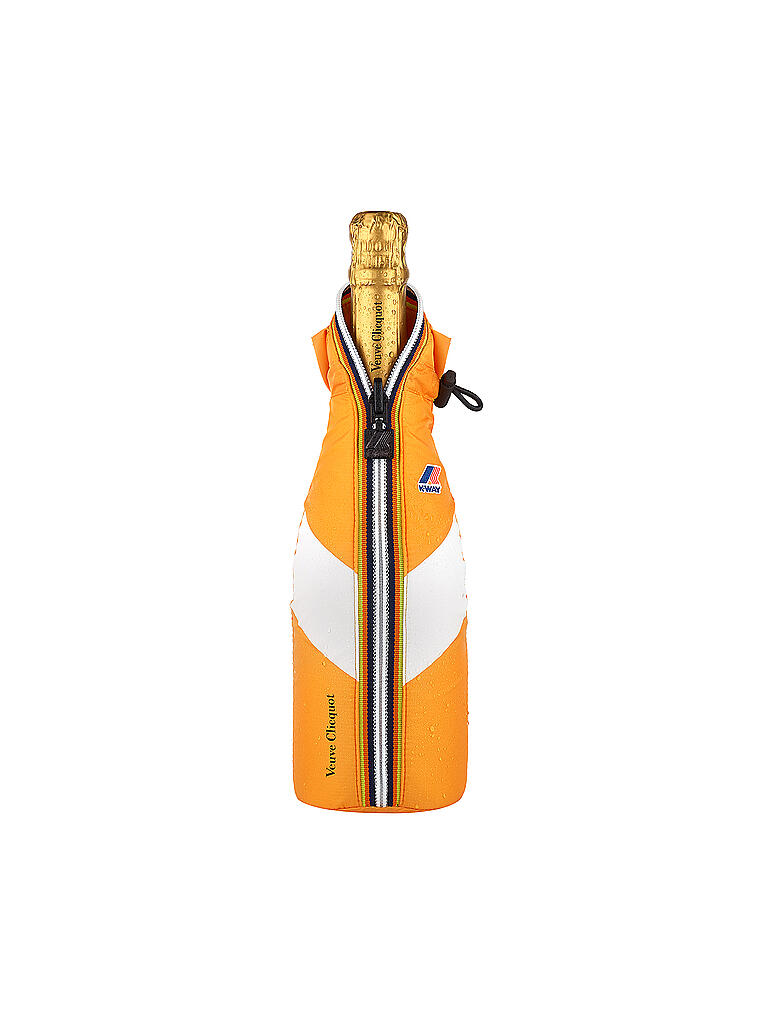 MOET | Veuve Clicquot Brut Yellow Label x K-way Ice Jacket Limited Edition 0,75l | silber