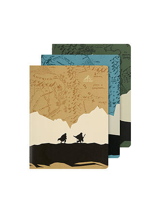 MOLESKINE | Notizheft 3er Set DER HERR DER RINGE 