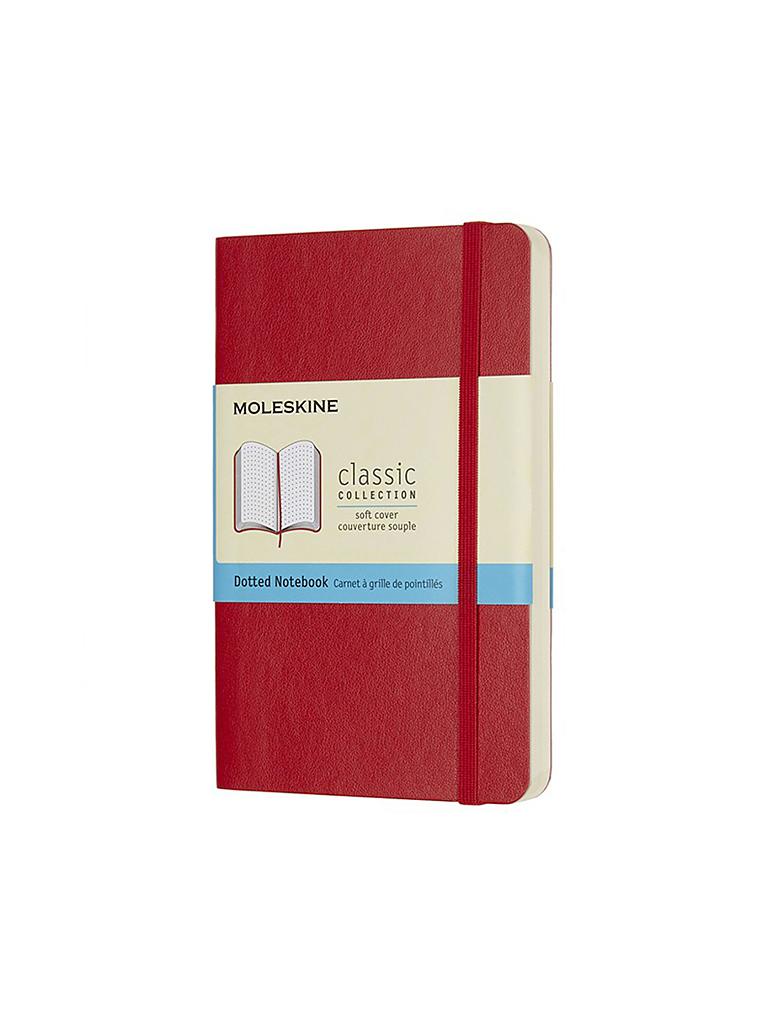 MOLESKINE | Notizbuch - Classic Soft Pocket Dotted Red | keine Farbe