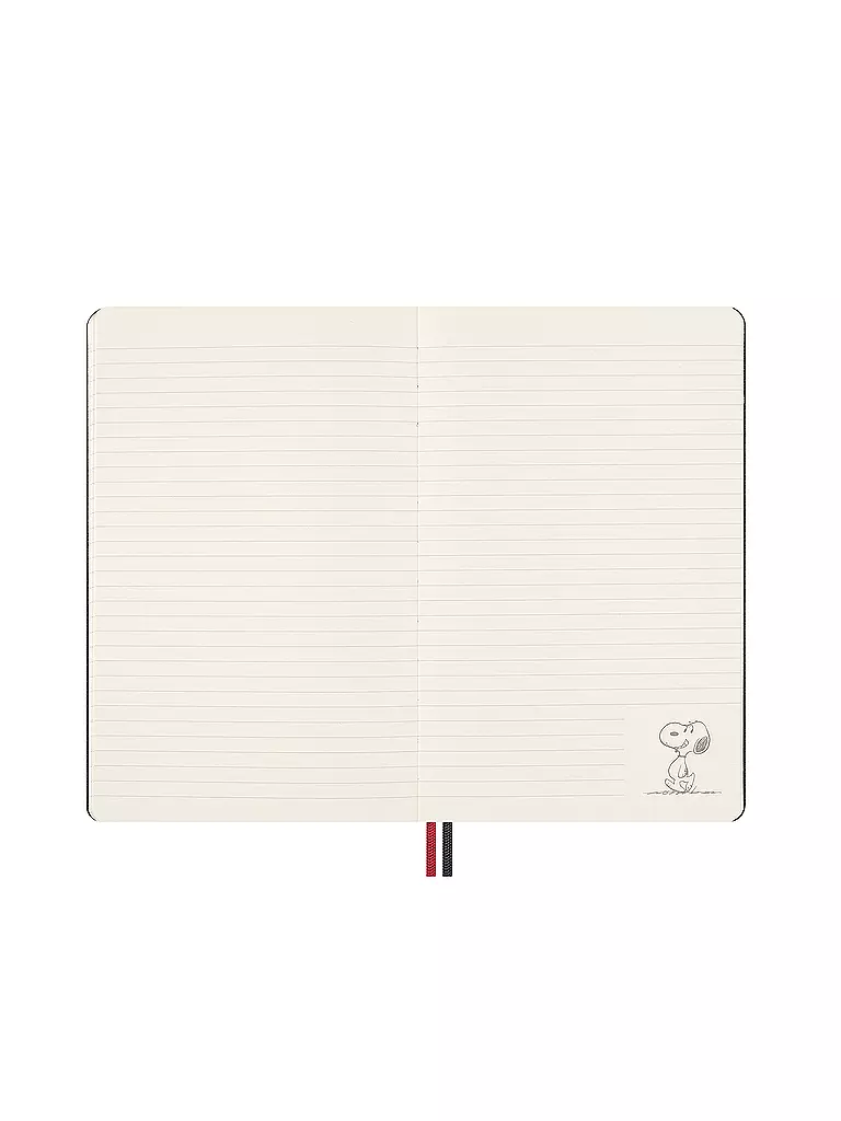 MOLESKINE | Peanuts Snoopy Admirer Notizbuch | schwarz