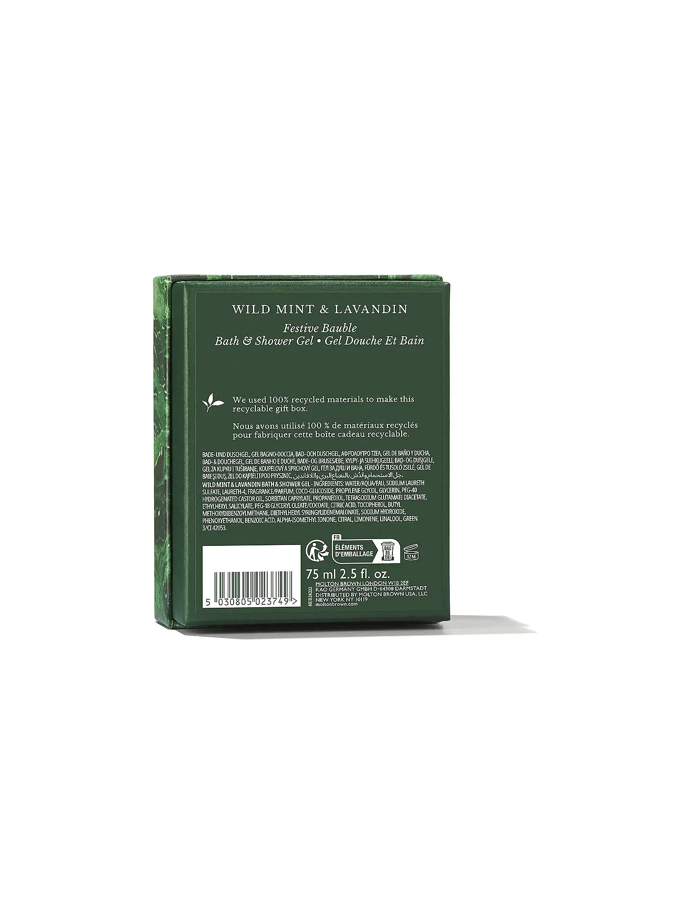 MOLTON BROWN |  Wild Mint & Lavandin Festive Bauble 75ml | keine Farbe