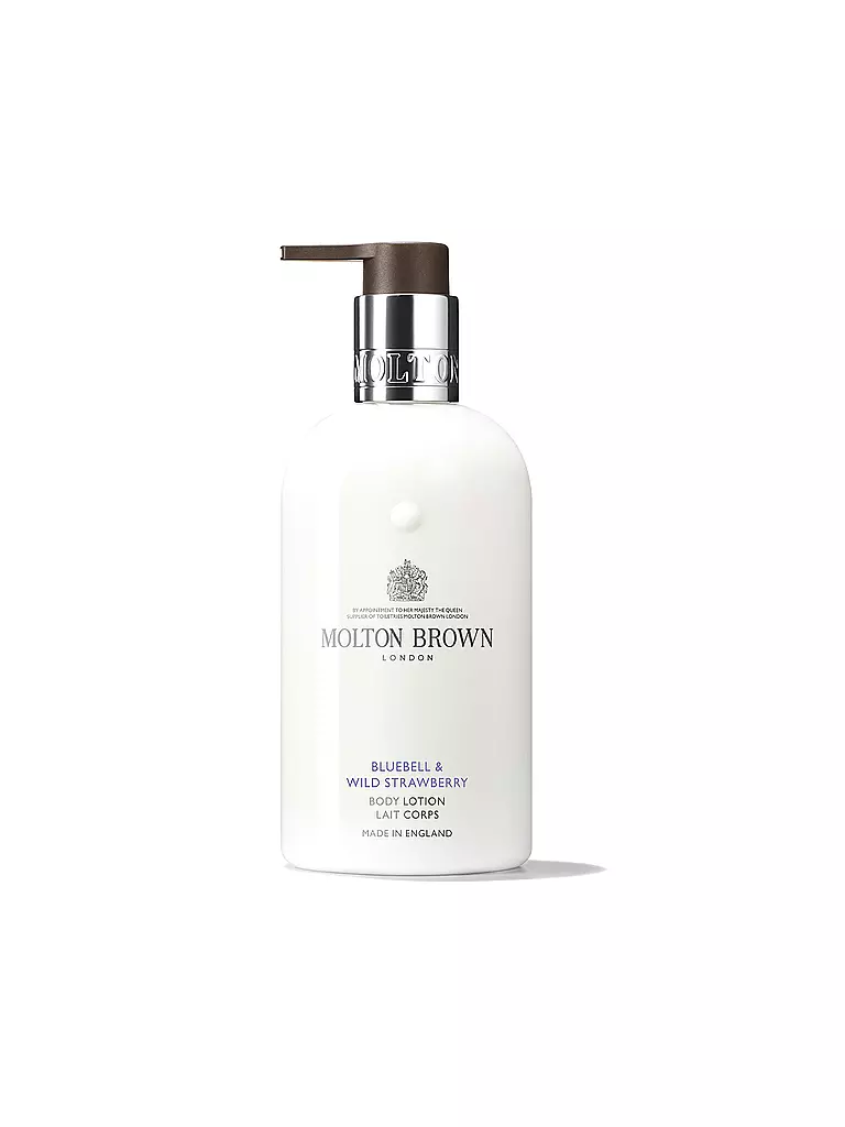 MOLTON BROWN | Click to zoom Bluebell & Wild Strawberry Body Lotion 300ml | transparent