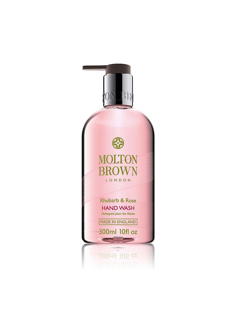 MOLTON BROWN | Delicious Rhubarb and Rose Hand Wash 300ml | transparent