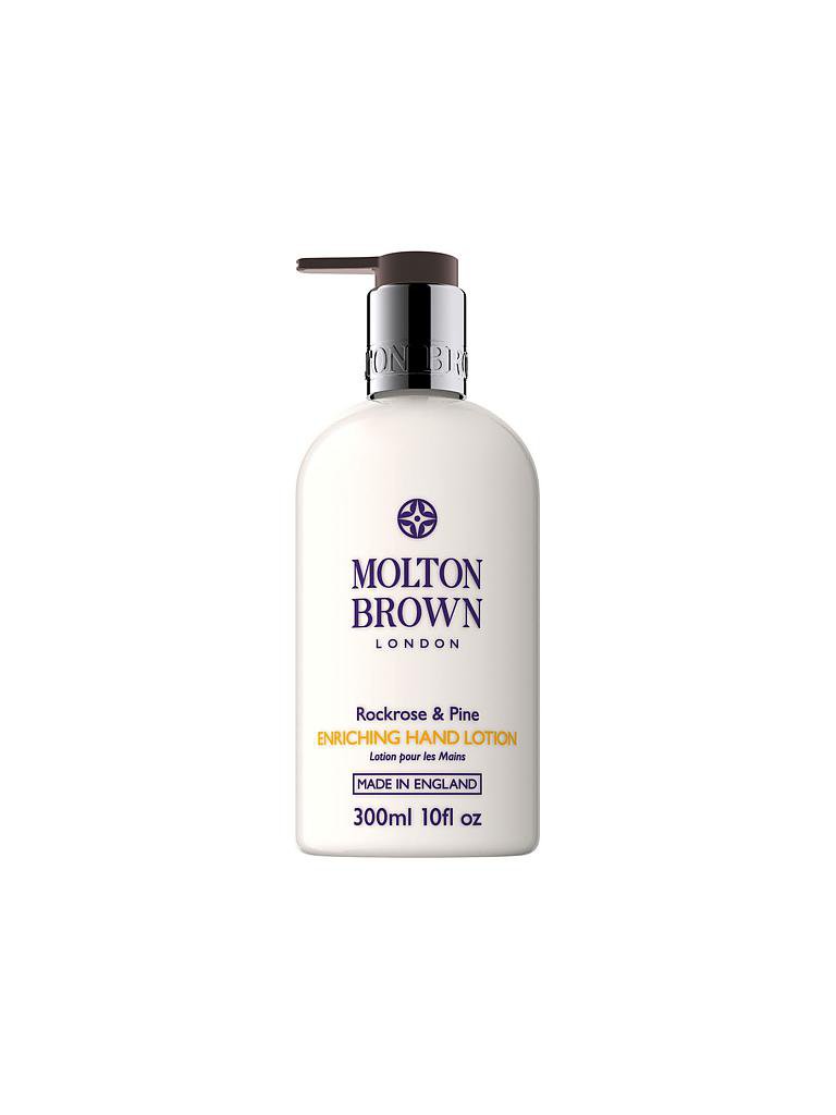 MOLTON BROWN | Rockrose and Pine Hand Lotion 300ml | transparent