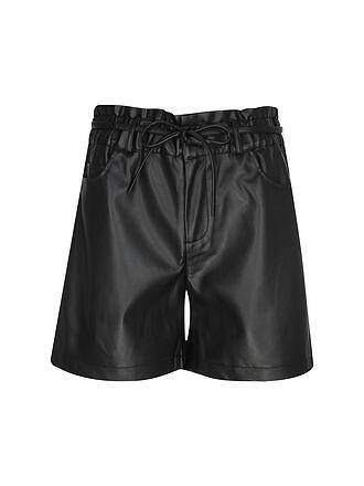 MONARI | Bermuda aspect cuir