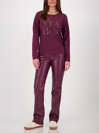 MONARI | Pantalon aspect cuir