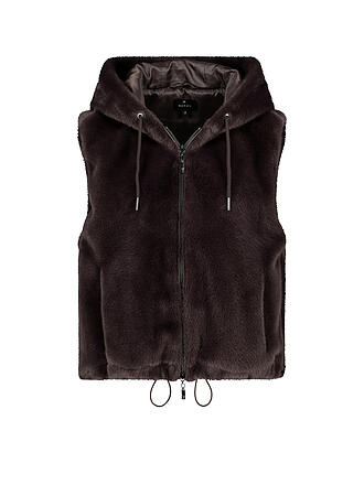MONARI | Gilet in Felloptik