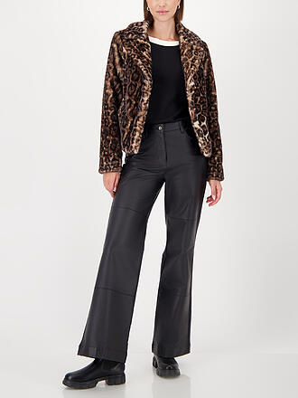 MONARI | Jacke in Felloptik