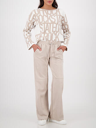 MONARI | Hose Jogging Fit in Lederoptik 