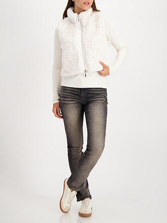 MONARI | Gilet in Felloptik