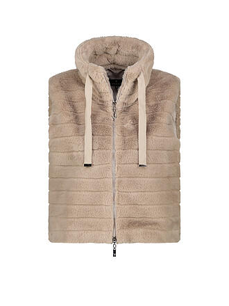 MONARI | Gilet in Felloptik 