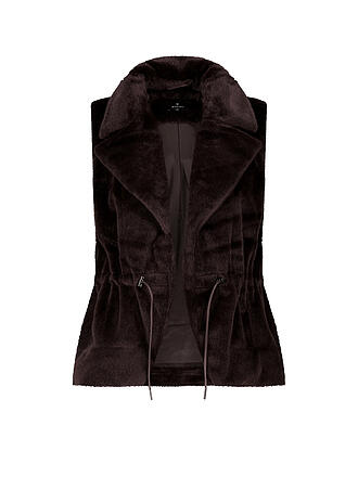 MONARI | Gilet in Felloptik