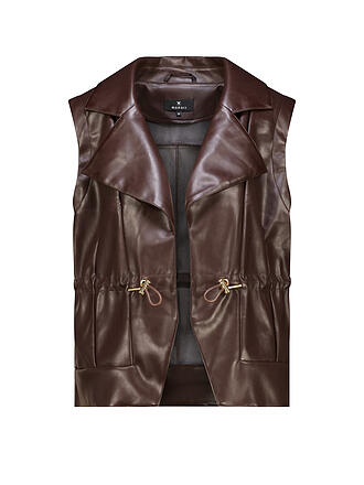MONARI | Gilet  in Leeroptik 