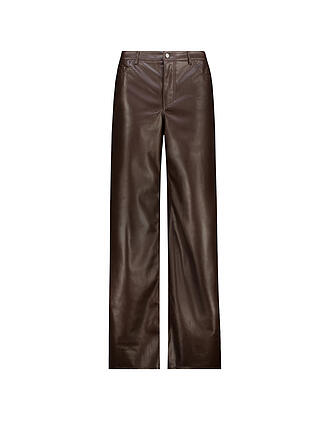 MONARI | Hose in Lederoptik Wide Leg