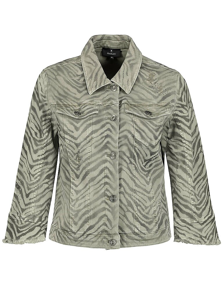 MONARI Jeansjacke olive | 34