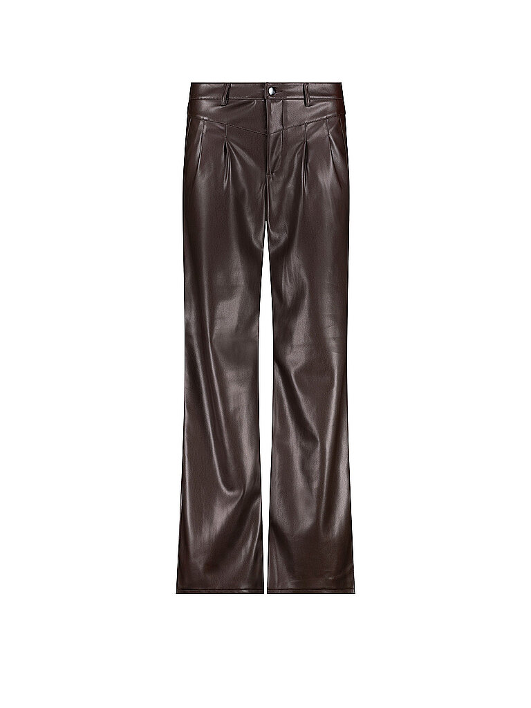 MONARI Hose in Lederoptik Wide Leg – monari