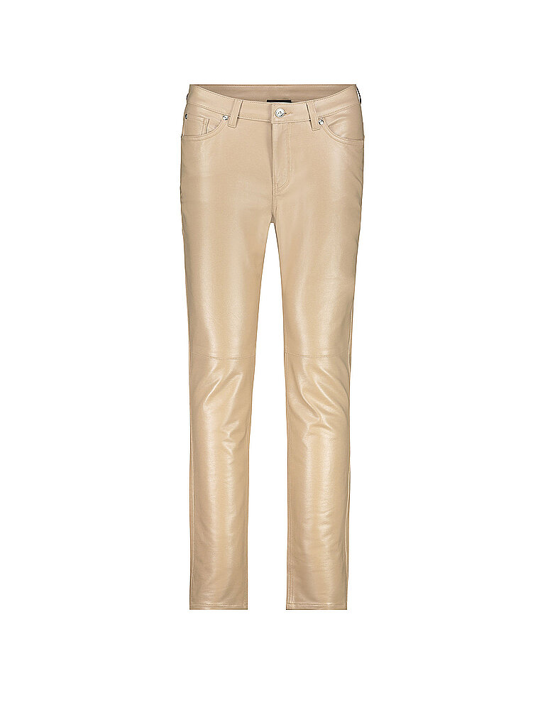 MONARI Hose in Lederoptik Slim Fit – monari