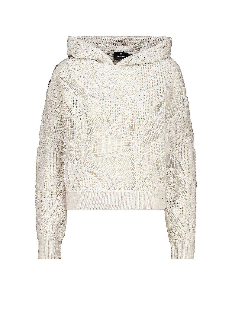 MONARI Kapuzensweater - Hoodie  creme | 44