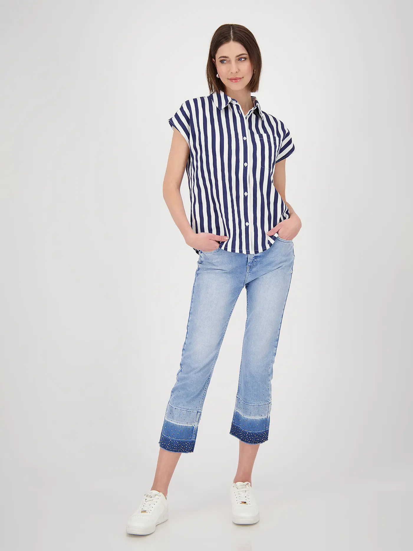 MONARI | Bluse  | dunkelblau