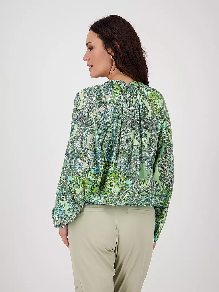 MONARI | Bluse | dunkelgrün