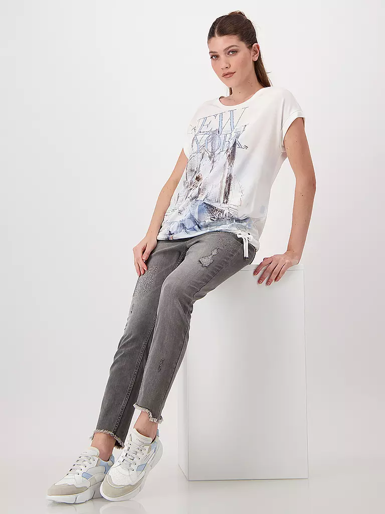 MONARI | Blusenshirt  | creme