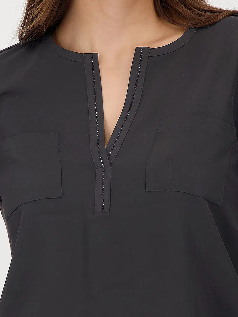 MONARI | Blusenshirt  | schwarz
