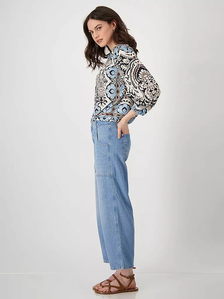 MONARI | Blusenshirt BUENOS AIRES | hellblau