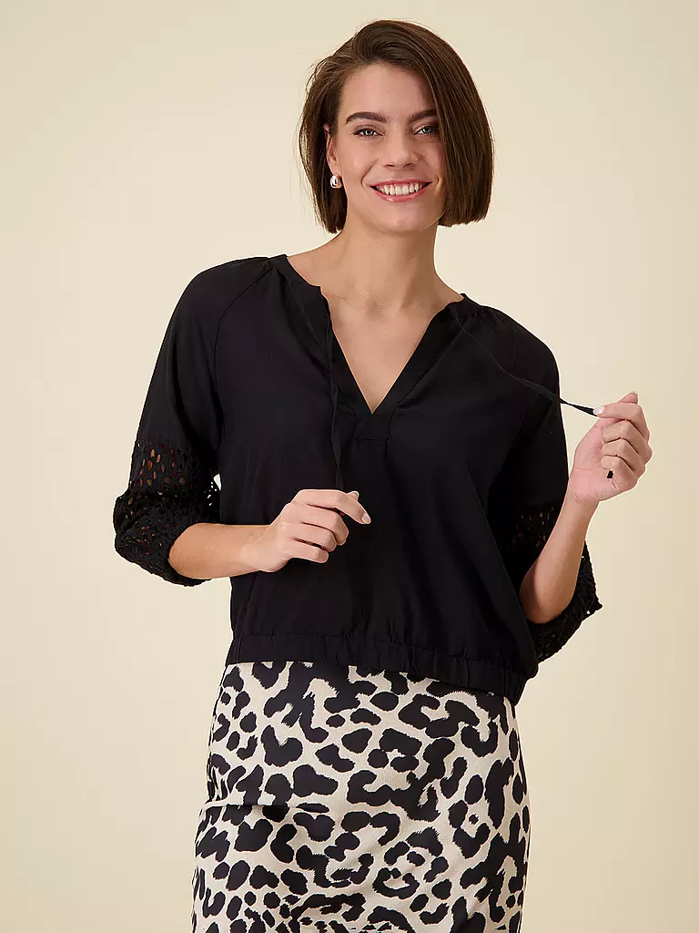 MONARI | Blusenshirt | schwarz