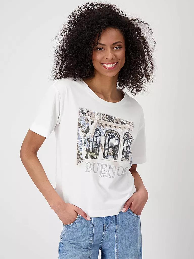 MONARI | Blusenshirt | creme