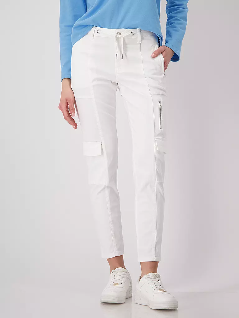MONARI | Cargohose  | creme