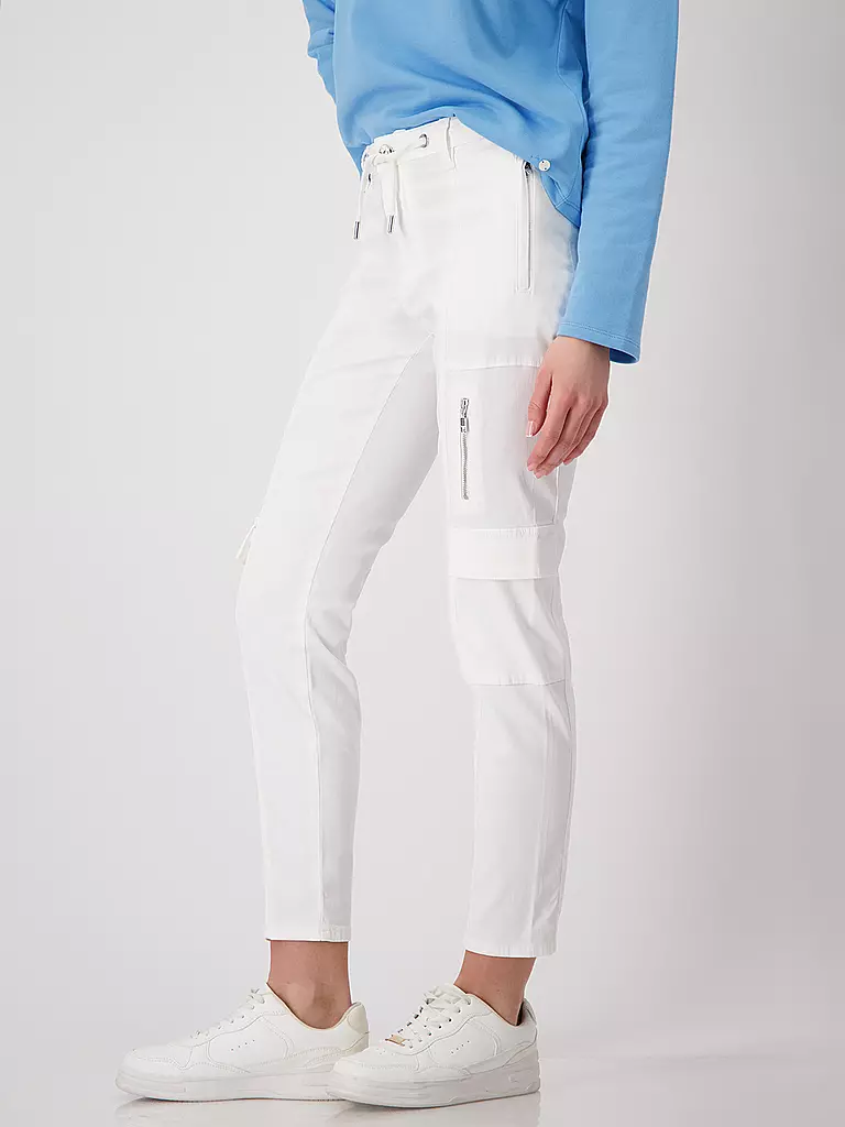 MONARI | Cargohose  | creme