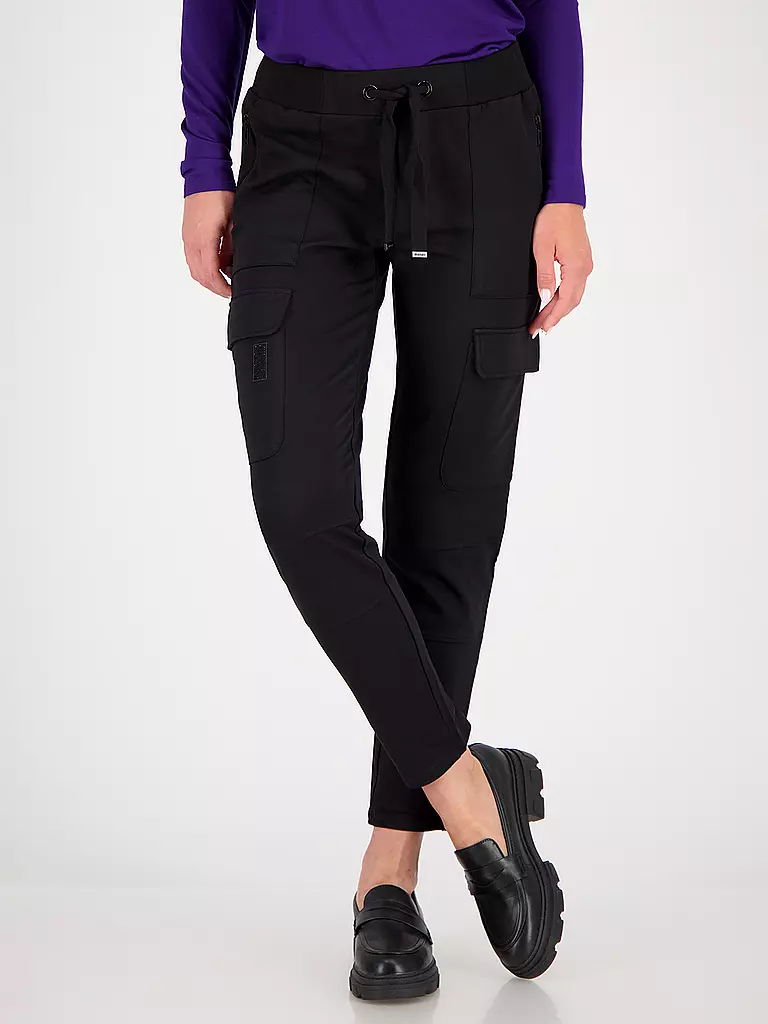 MONARI | Cargohose | schwarz