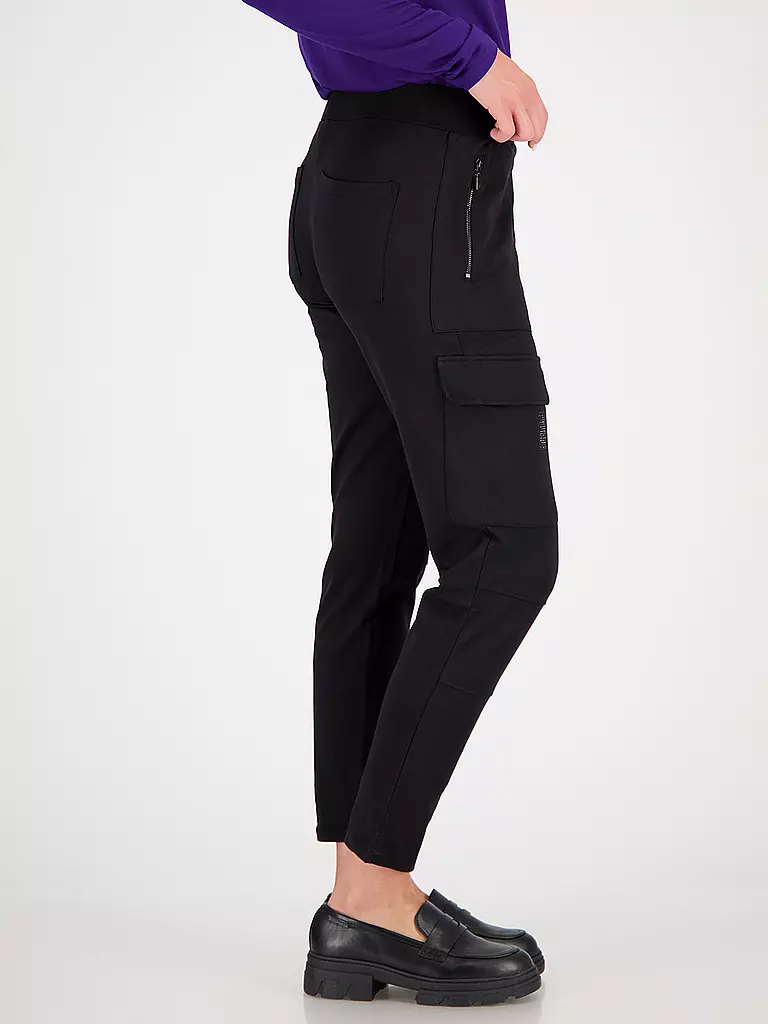 MONARI | Cargohose | schwarz