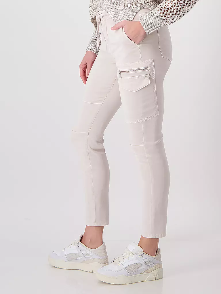 MONARI | Cargohose | creme