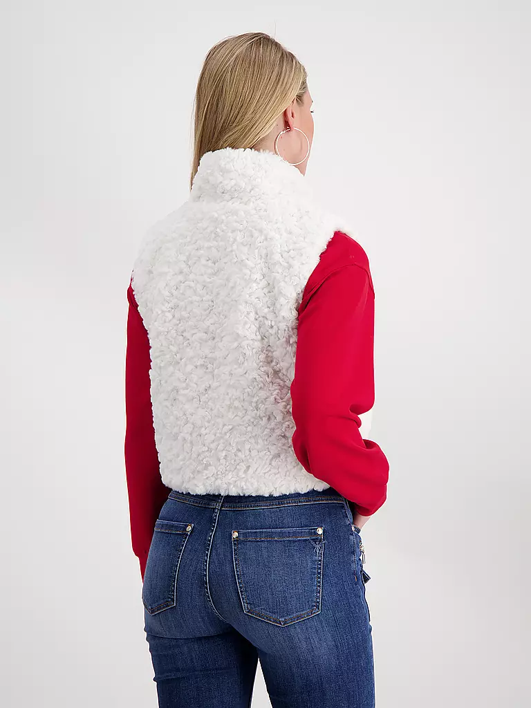 MONARI | Gilet in Felloptik | 