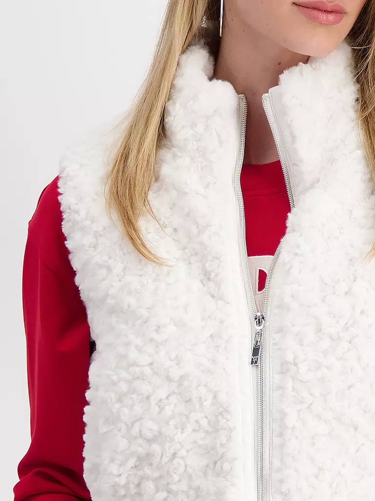 MONARI | Gilet in Felloptik | 