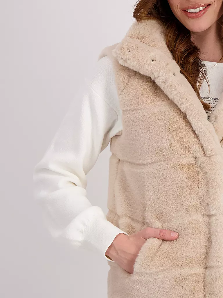 MONARI | Gilet | creme