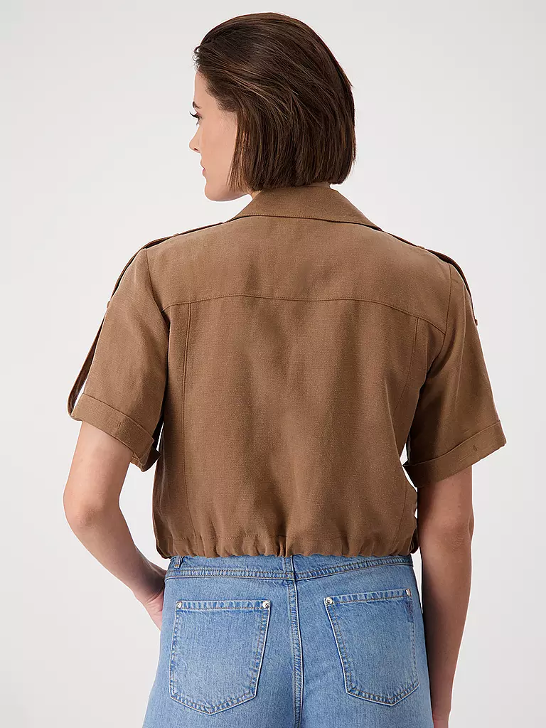 MONARI | Hemdbluse  | camel