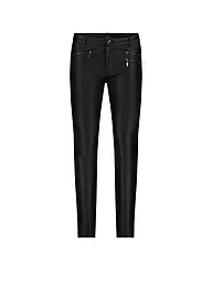MONARI | Hose in Lederoptik | schwarz