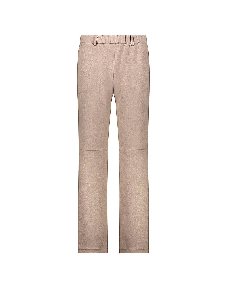 MONARI | Hose in Lederoptik  | camel