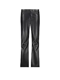 MONARI | Hose in Lederoptik | schwarz