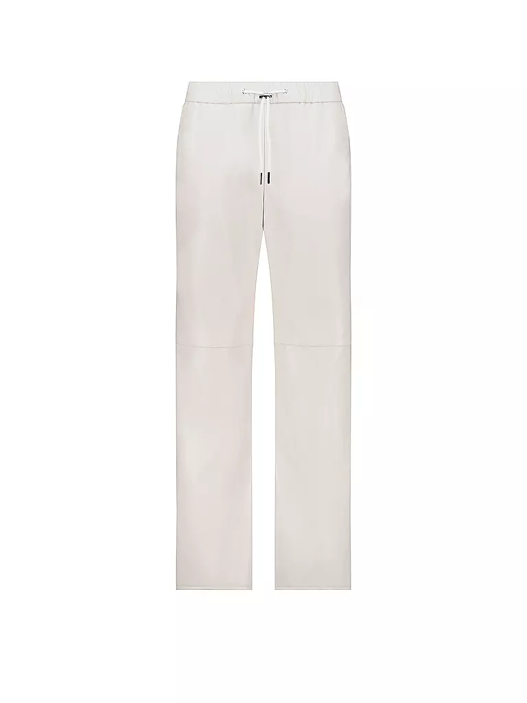 MONARI | Hose in Lederoptik | creme