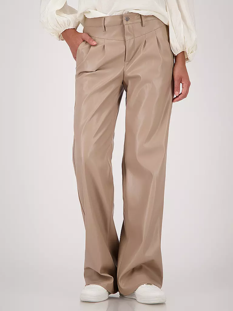 MONARI | Hose in Lederoptik | 
