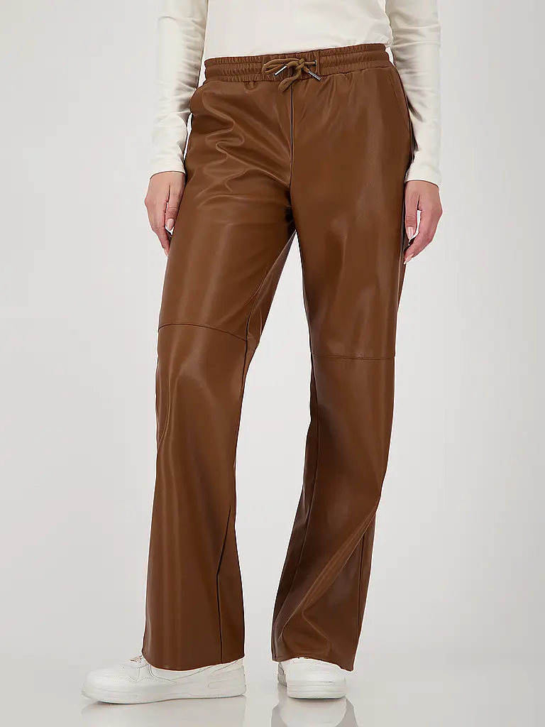 MONARI | Hose in Lederoptik | 