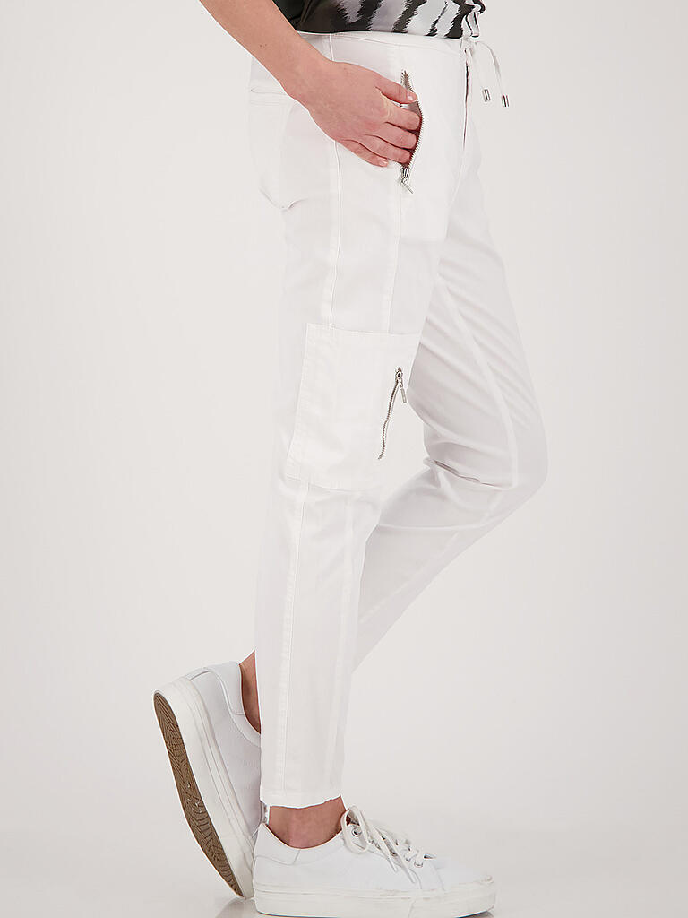 MONARI | Hose Jogging Fit  | weiß