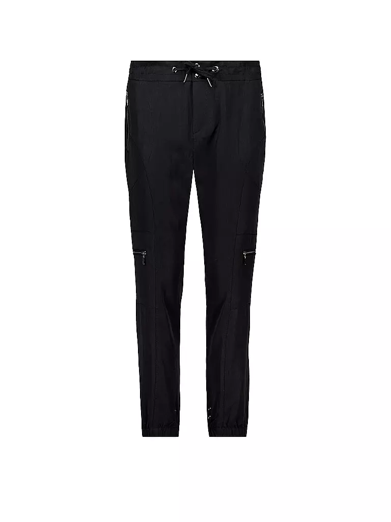MONARI | Hose Jogging Fit | schwarz